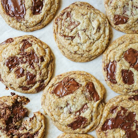 Vegan Chocolate Chip Cookies