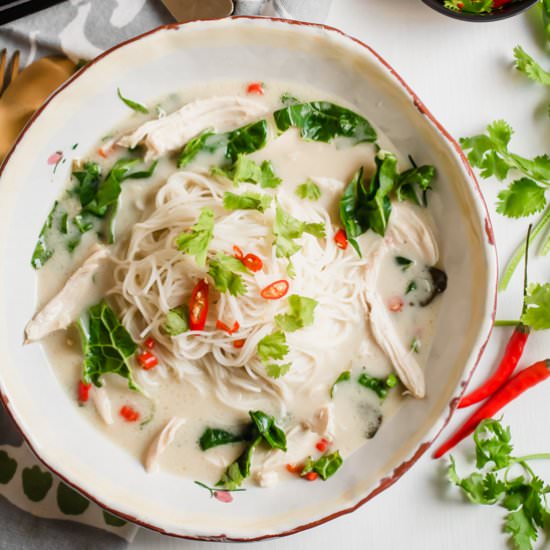 Thai Coconut Chicken Soup