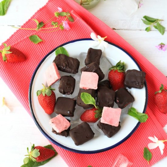 Strawberry Cheesecake Bonbons