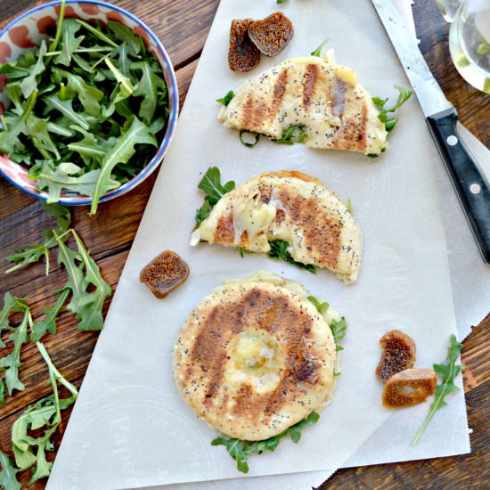 White Cheddar Fig Grilled Cheese