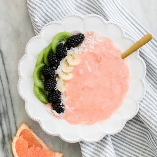 Grapefruit Smoothie Bowls