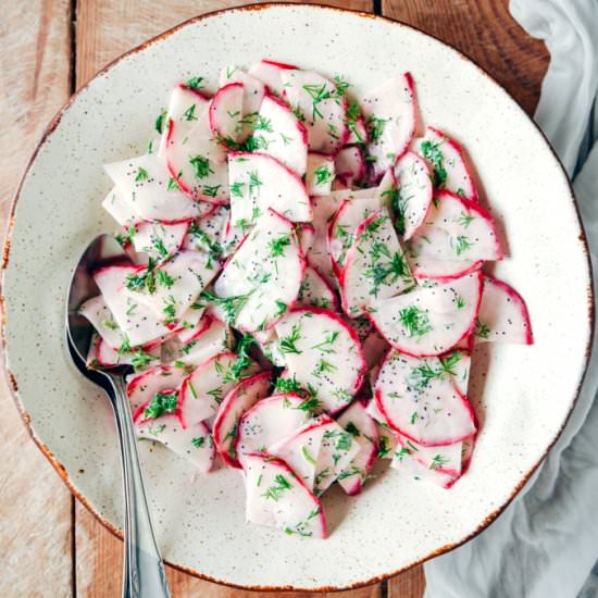 Red Radish Salad