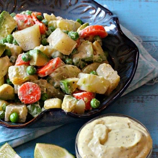 Avocado Potato Salad