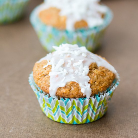 Carrot-Coconut Muffins