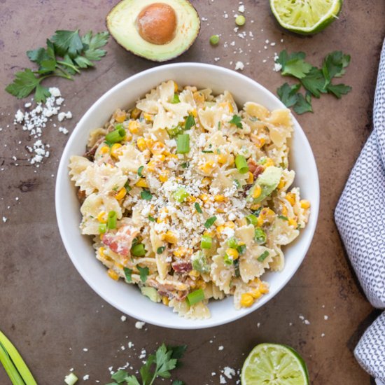 Mexican Street Corn Pasta Salad