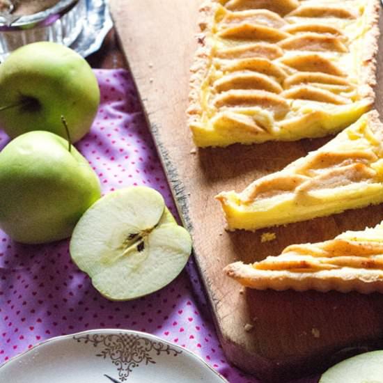 CROSTATA MELE E CREMA