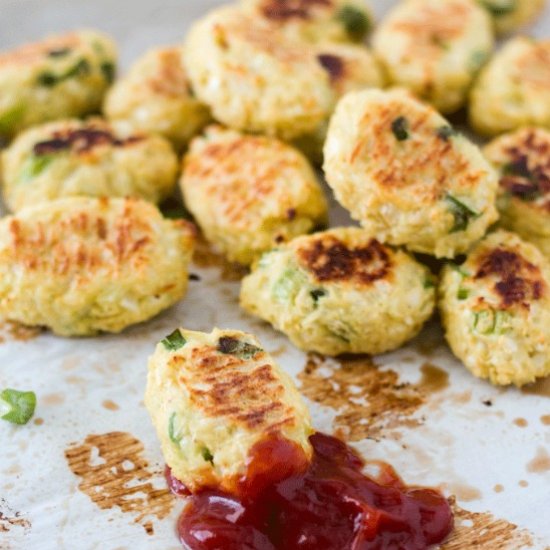 RICOTTA AND CAULIFLOWER TATER TOTS