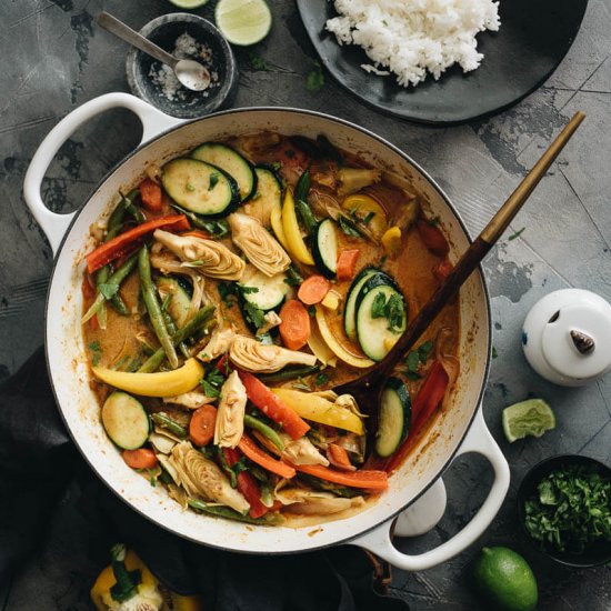 Easy Vegetarian Thai Curry