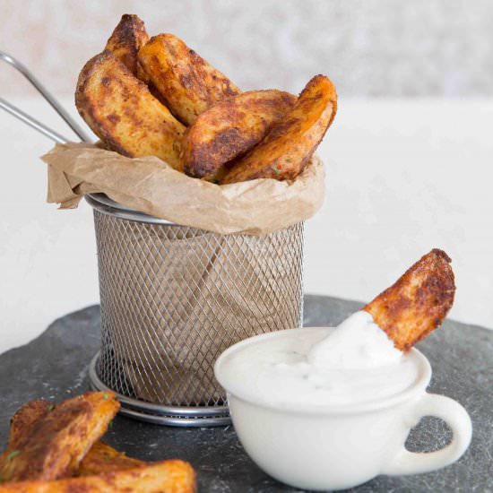 Oven Baked Potato Wedges