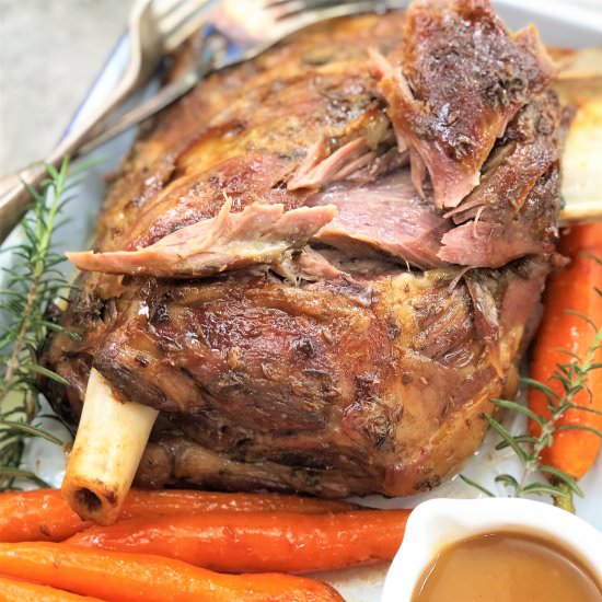 Slow Roasted Lamb Shoulder