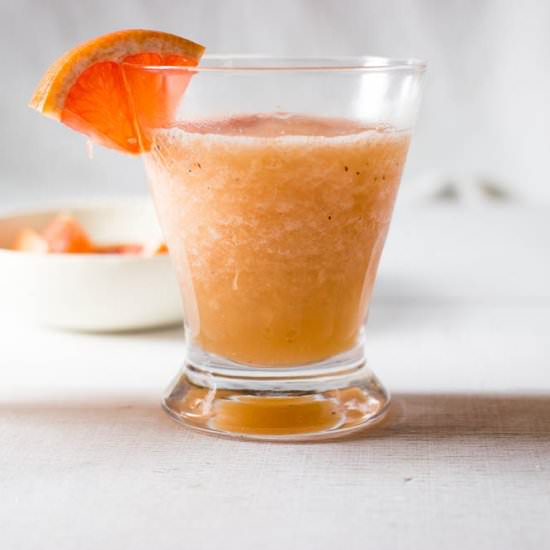 Grapefruit & gin slush