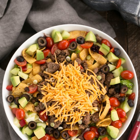 Beef Taco Salad