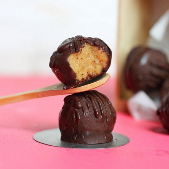 Chocolate peanut butter balls