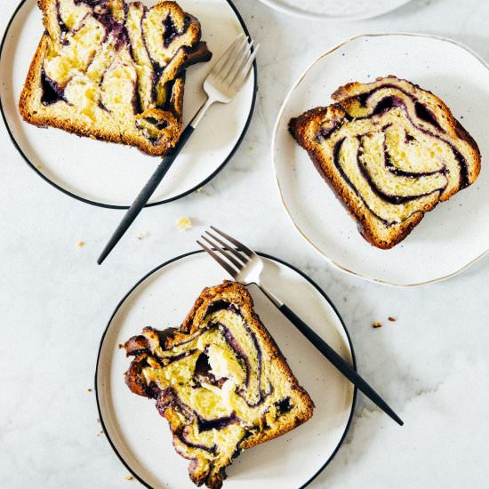 Ube babka