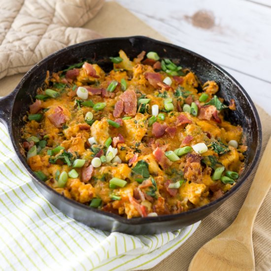 Mexican Chorizo Breakfast Skillet