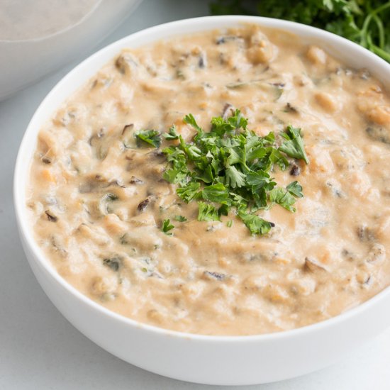 Creamy Wild Rice Soup