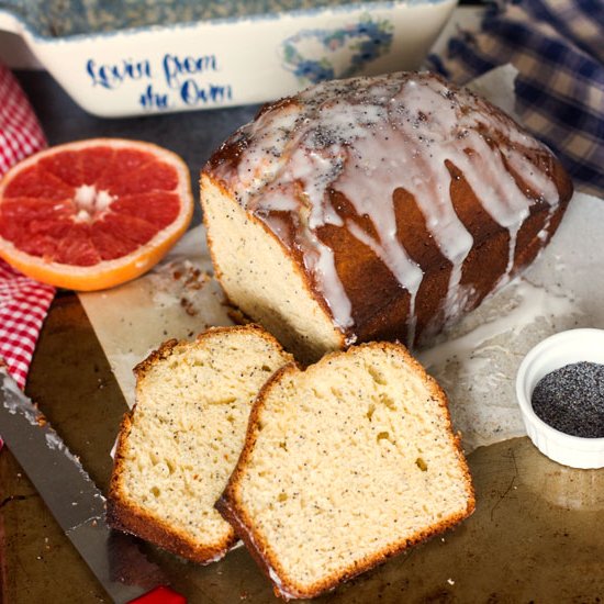 Venezuelan Grapefruit Pound Cake