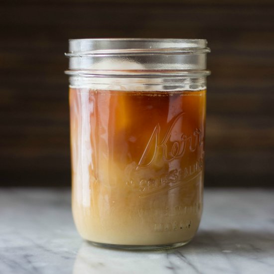 Coconut Caramel Cold Brew Coffee