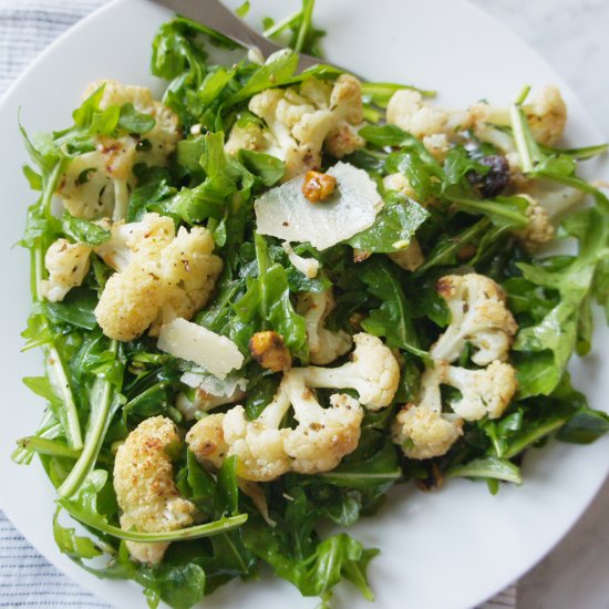 Roasted Cauliflower Salad