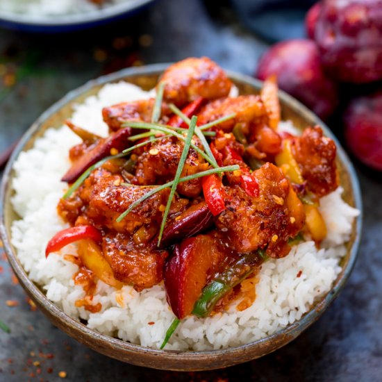 Chinese Plum Chicken