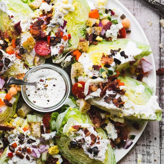 Fully Loaded Wedge Salad