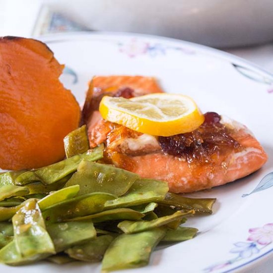 Orange Glazed Salmon