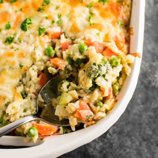 Rice and Vegetable Casserole