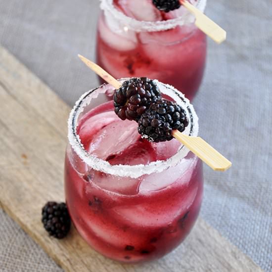 Blackberry Black Dog Cocktail