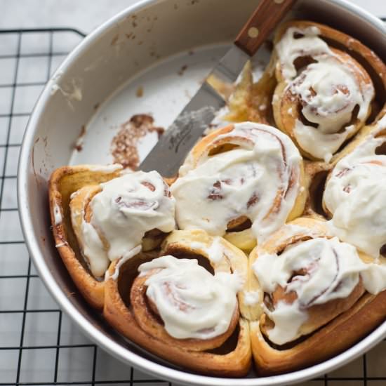 Brioche Cinnamon Rolls