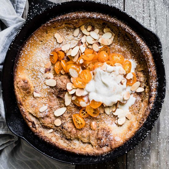 Almond Dutch Baby