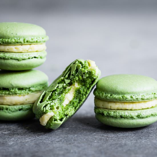 Matcha Macarons