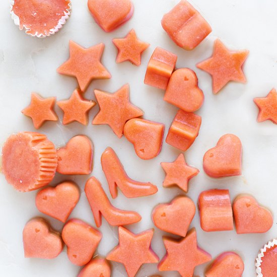 Cantaloupe-Carrot Pre-workout Bites