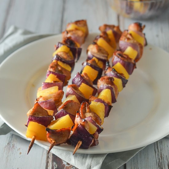 Pineapple Chicken Kabobs