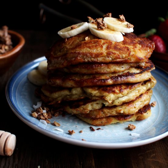 Apple Ricotta Pancakes