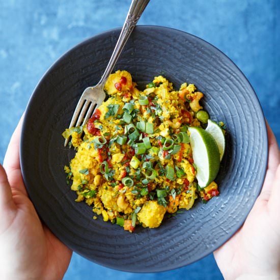 Pineapple Fried Cauliflower Rice