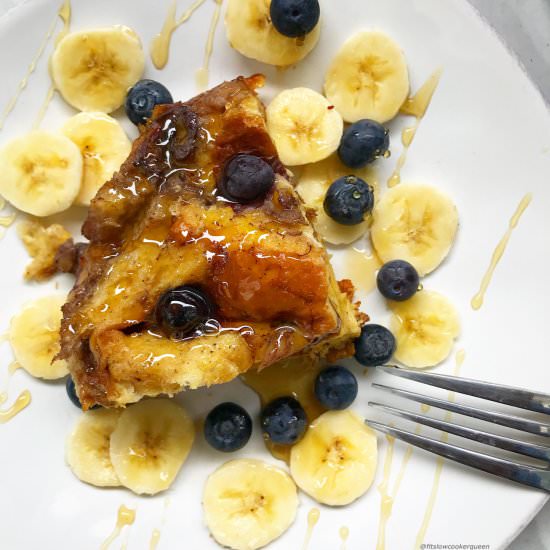 SC Banana-Blueberry French Toast