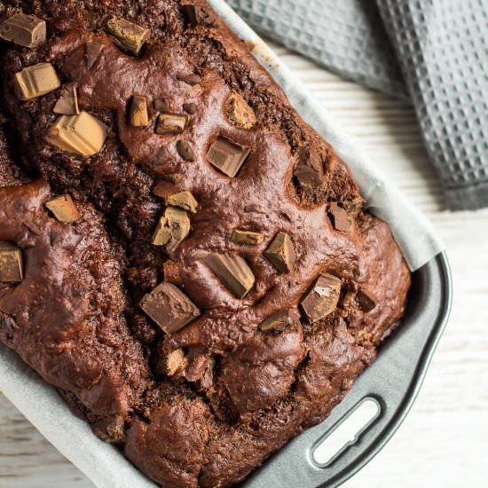 Double Chocolate Banana Bread