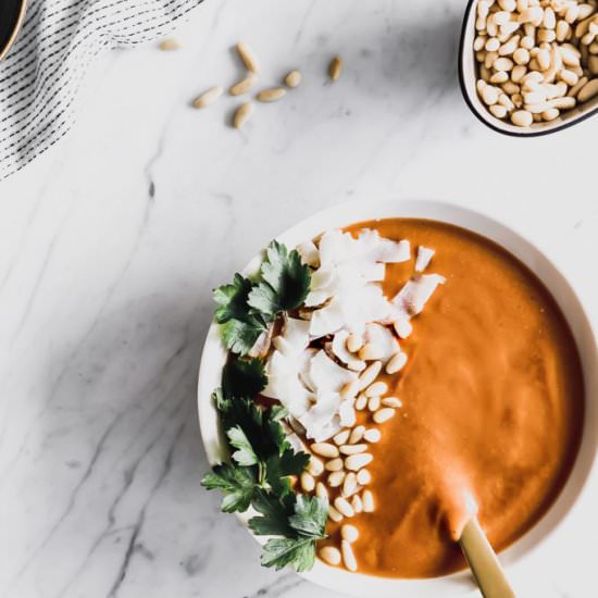 Sweet Potato Coconut Soup