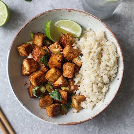 Sweet Spicy Tofu