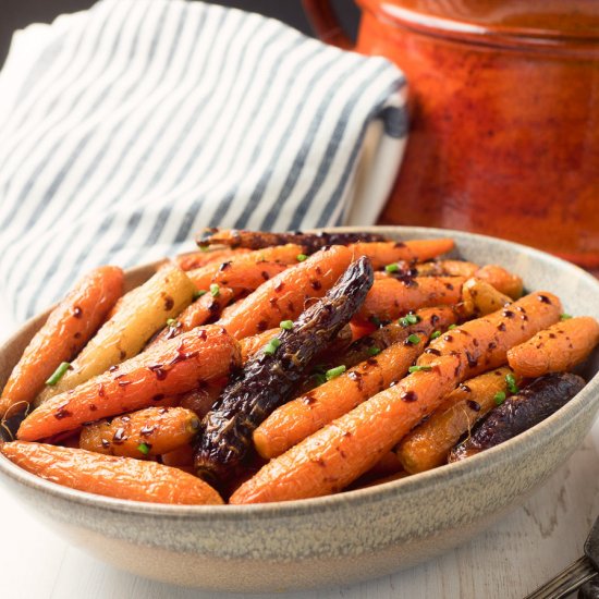 balsamic roast carrots