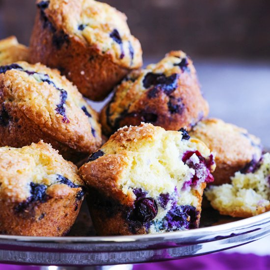 Best Ever Blueberry Muffins