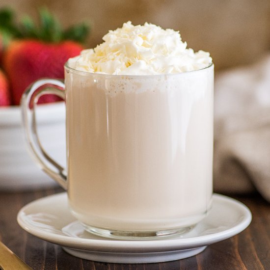 Homemade White Chocolate Mocha