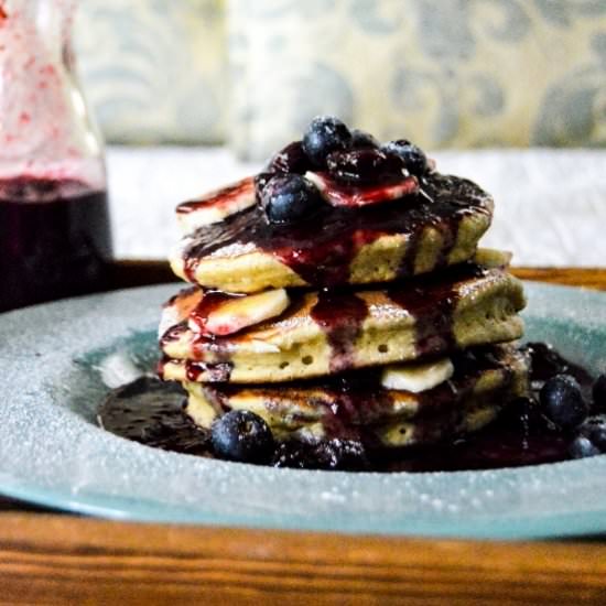 Banana Bread Pancakes