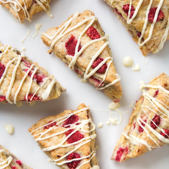 Raspberry Scones