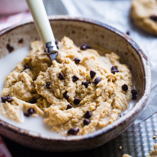 Vegan Cookie Dough Breakfast Bowls