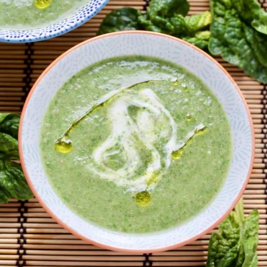 Veg Box Spinach & Mushroom Soup