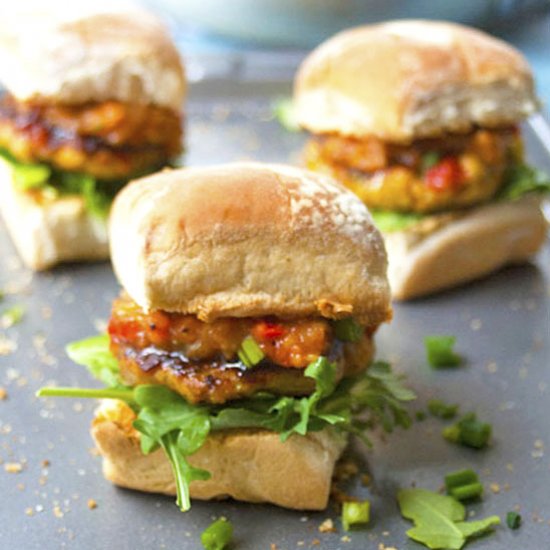 Easy Curry Chicken Burgers