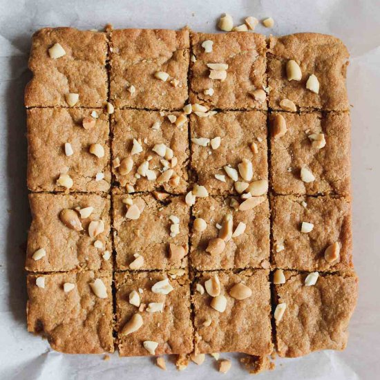 Peanut Butter Blondies