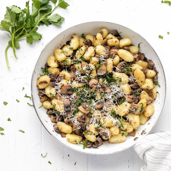 Gnocchi With Mushrooms