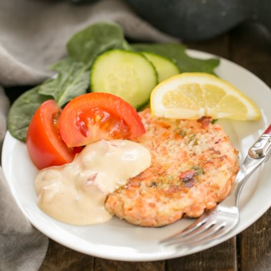 Fresh Salmon Cakes